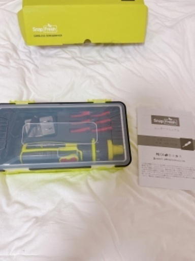 新品未使用！電動ドライバーセット