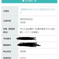 モエレ沼公園花火大会2022×2