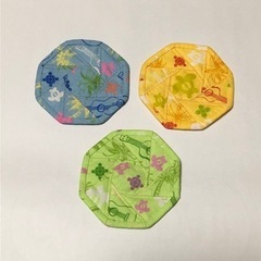 コースター☆ハワイアン☆ホヌ柄の画像