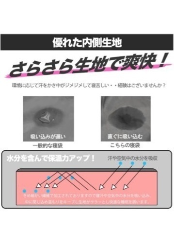【ダウン寝袋】入荷致しました、格安！！