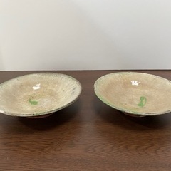 素朴なお皿　手作り風　2枚セット