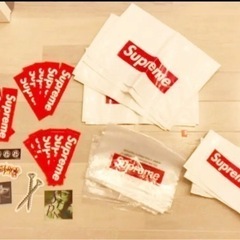Supreme シュプリーム　ショッパー　ステッカー　小物　グッ...