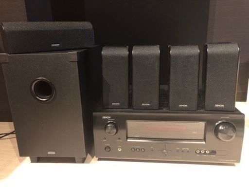 【値下げ交渉OK】DENON AVアンプ\u0026シアタースピーカーセット