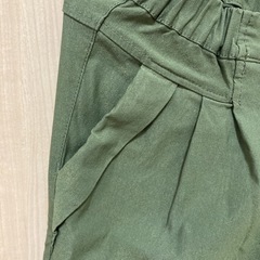 スキニーパンツ　カーキー　Lサイズの画像