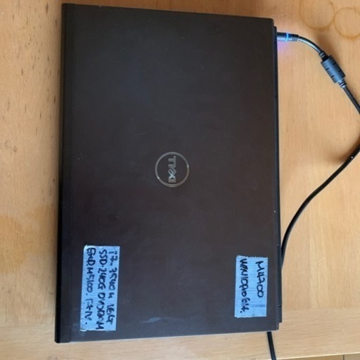 （売約済）断捨離特価！高スペック！Dell precision 改m4700その⑥i7 3540M 爆速FirePro M5100搭載！メモリー16G　新品液晶交換！新品SSD！　win10pro64bi