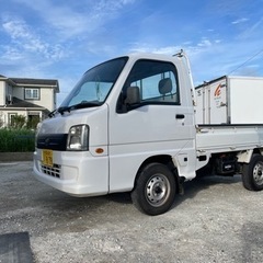 スバル　サンバートラック　4WD ほぼ車検2年位あり　サンバー　ハイゼット　キャリー　軽トラの画像