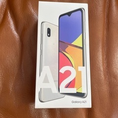 新品未使用品 SIMフリー Galaxy A21 SCV49 T3022 GalaxyA21 SCV49 White