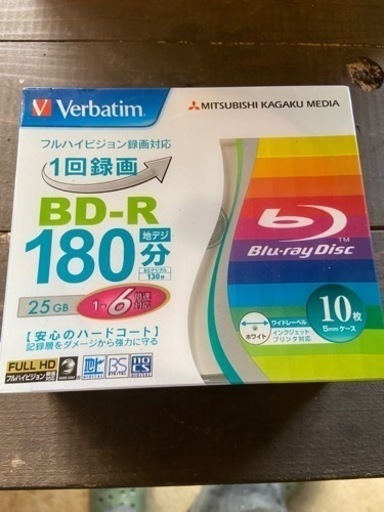 BD-R 10枚パック　未開封