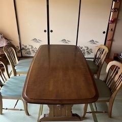 ダイニングテーブル　イス　セット