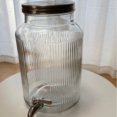 5Lドリンクサーバー IKEA ガラス　