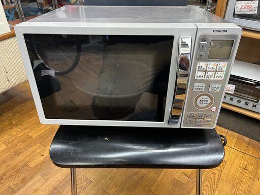 【リサイクルショップどりーむ鹿大前店】No.2465　電子レンジ　東芝　ER-DE22　2006年製　( *´艸｀)