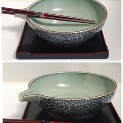 新品未使用品

有田焼　清秀　
器・箸・お盆セットの画像