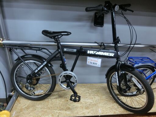 HUMMER スポーツタイプ自転車 ブラック 自転車】《ジック》クロスバイク ハマー HUMMER CRB7018DR 外装