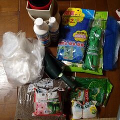 中古）家庭菜園されている方　肥料など色々
