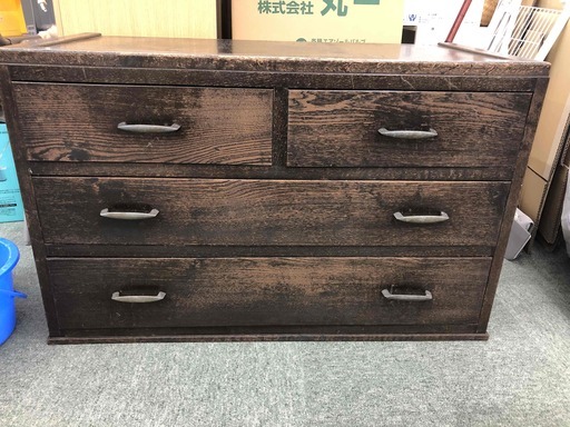 ヴィンテージ家具　タンス　昭和レトロ　古民家家具