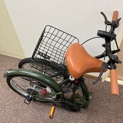 折りたたみ自転車20インチ　SHIMANO 6段変速の画像