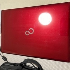 富士通 LIFEBOOK AH77/M ガーネットレッド の画像