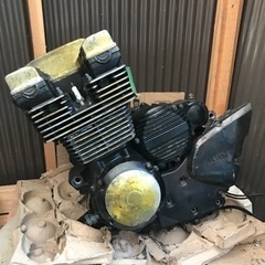 xjr400  エンジン　実働おろし