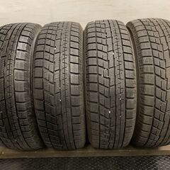 YOKOHAMA ice GUARD iG60 195/65R15 15インチ スタッドレス 4本 2019年製 バリ溝 プリウス ステップワゴン アリオン等　(VTE555)クレジットカード QRコード決済可能