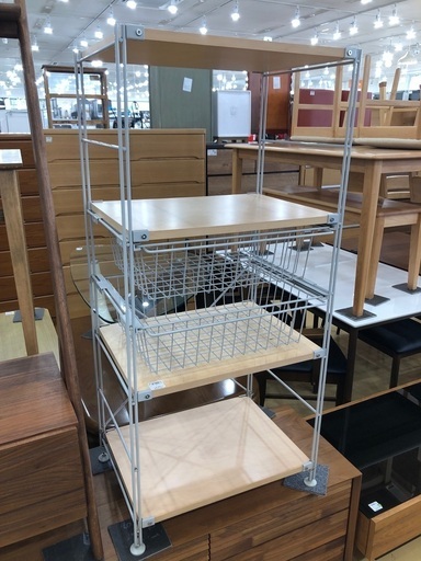 ユニットシェルフ　無印良品