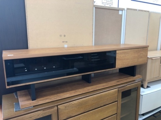 テレビ台　ブラウン