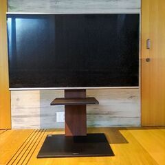 【値下げします】EQUALS テレビ台 wall v2 ロータイプ　32〜60v対応　ウォールナット… 17,000円→14,000円