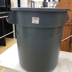 丸型コンテナ　10ガロン　グレー