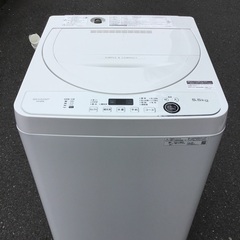 ￥18700(税込) Sharp 全自動洗濯機　ES-GE5E-W  2021年製　5.5kg (8-16)