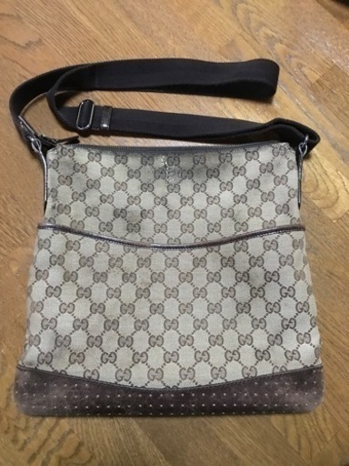 GUCCI メッセンジャー　ココア
