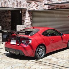 検査6年2月86 G 6速マニュアル レイズCE28N/TEIN車高調/カーボンGTウイング/SDナビ/地デジ/バックカメラ/Bluetoothオーディオ/改造多数/ETCの画像