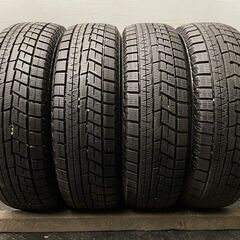 YOKOHAMA ice GUARD iG60 175/65R15 15インチ スタッドレス 4本 2017年製 バリ溝 キューブ ポルテ スペイド等　(TA583)クレジットカード QRコード決済可能