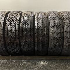 札幌発 引取OK YOKOHAMA ZEN 903ZW 225/80R17.5 123/122L 17.5インチ トラックタイヤ スタッドレス 6本 レンジャー ファイター等　(TS215) クレジットカード QRコード決済可能