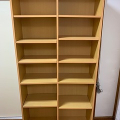 【8/29まで】本棚　高さ180cm たっぷり収納