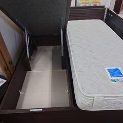 ドリームベッド　跳ね上げ式クイーンベッド　ドリーミー【愛品倶楽部柏店】の画像