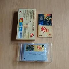 斬Ⅱスピリッツ　スーパーファミコンソフト美品 説明書+箱付の画像