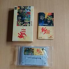 斬Ⅱスピリッツ　スーパーファミコンソフト美品 説明書+箱付