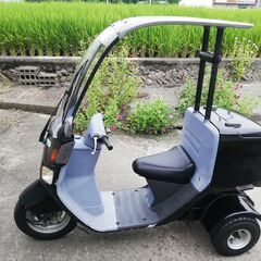 ホンダのジャイロキャノピー純正ワゴンタイプ2スト。セル始動でアイ...