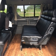 【キャンピングカー】リンエイ製　バカンチェスリッツ　ハイエースワゴン　8ナンバーの画像