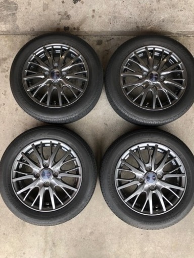 NBOX、タント、ワゴンR等　軽自動車アルミタイヤセット