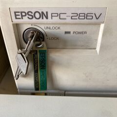 ★EPSON PC-286V★NEC PC-9800シリーズ互換機★全セット★ジャンク扱い/骨董品/アンティーク家具★オブジェや展示などにも如何でしょうか★の画像