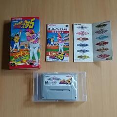 
スーパーファミスタ5
スーパーファミコンソフト美品 説明書+箱付
