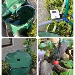 溜め水や雨水を使っての家庭菜園や庭の楽チン水遣り(灌水システム)