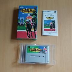 
ウイニングポスト2

スーパーファミコンソフト美品 説明書+箱付