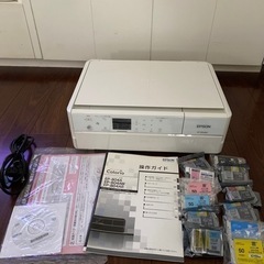未使用インク12個付き！EPSON エプソン　カラリオ　インクジ...