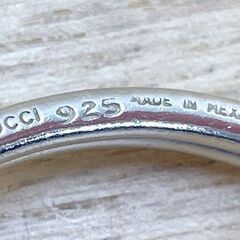 本物 希少 オールド GUCCI シルバー925 バングル ブレスレット メキシコ製 SILVER グッチ レア ヴィンテージ 札幌市手稲区の画像