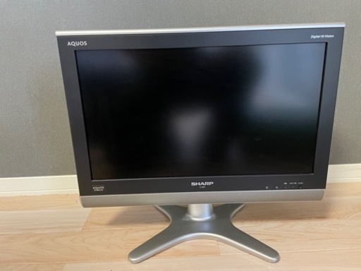 SHARP AQUOS 液晶テレビ　20インチ　2008年製