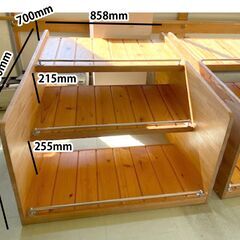 車販売用の陳列棚（小）※中古品※　値下げしました！