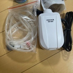 金魚鉢 ぶくぶく ほぼ未使用の画像