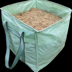 竹チップ　容量約250L　重量約60kg