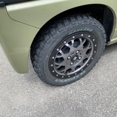 MLJ XJ04 中古タイヤ&ホイールセット14インチ　N-VAN